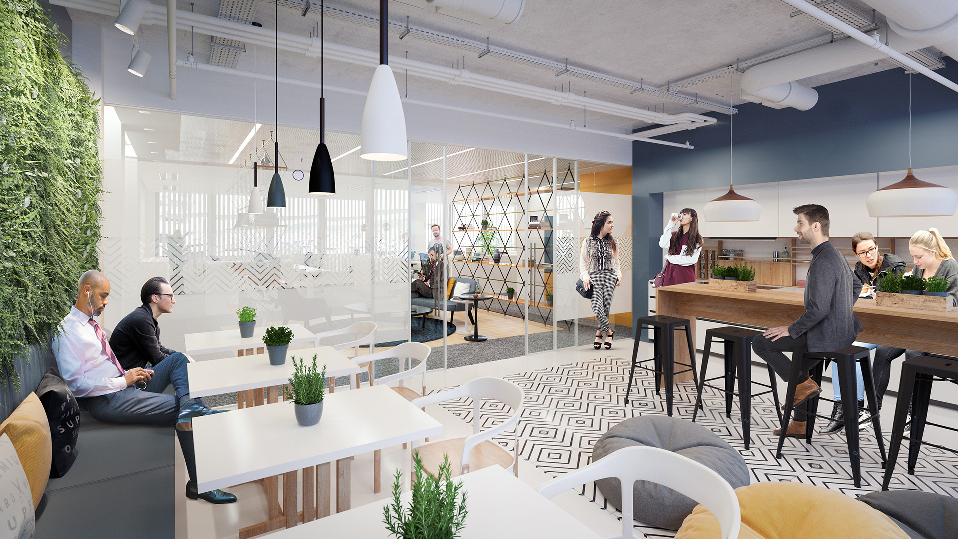 Innenansicht Office